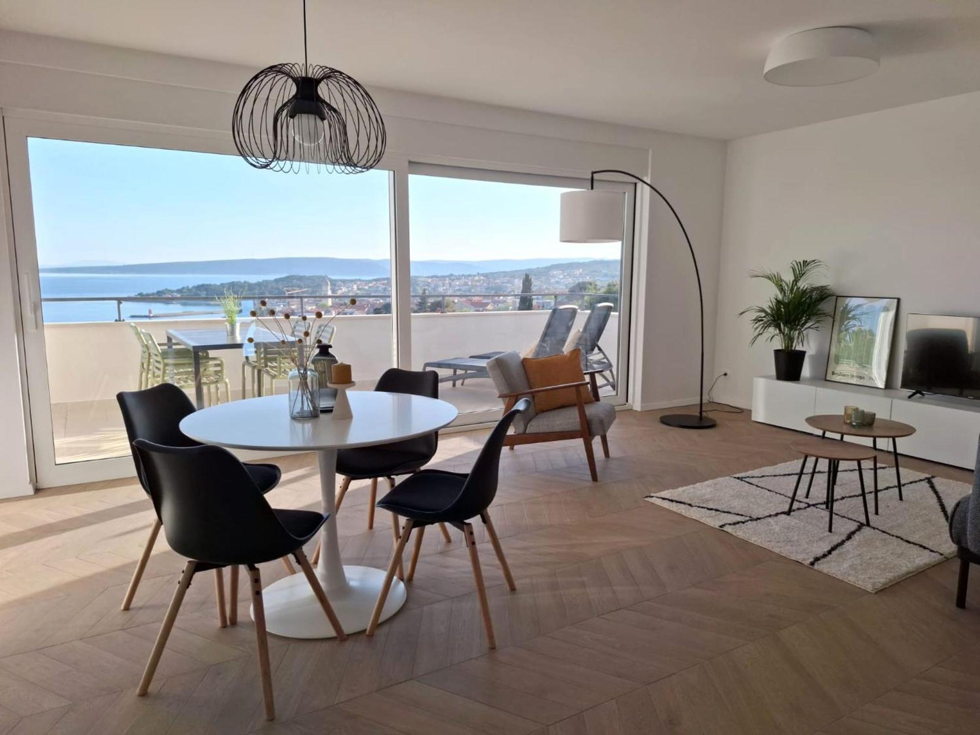 Sea View Apartments Ivana Krk Town Eksteriør billede